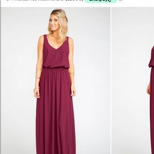 Bridesmaid dress. Maternity friendly